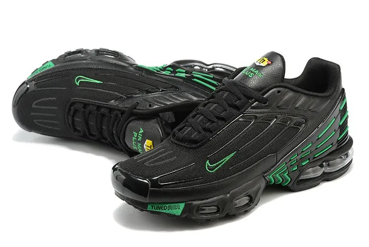 Air Max Plus 3 Black Green DM9097-002 minimalist shoes