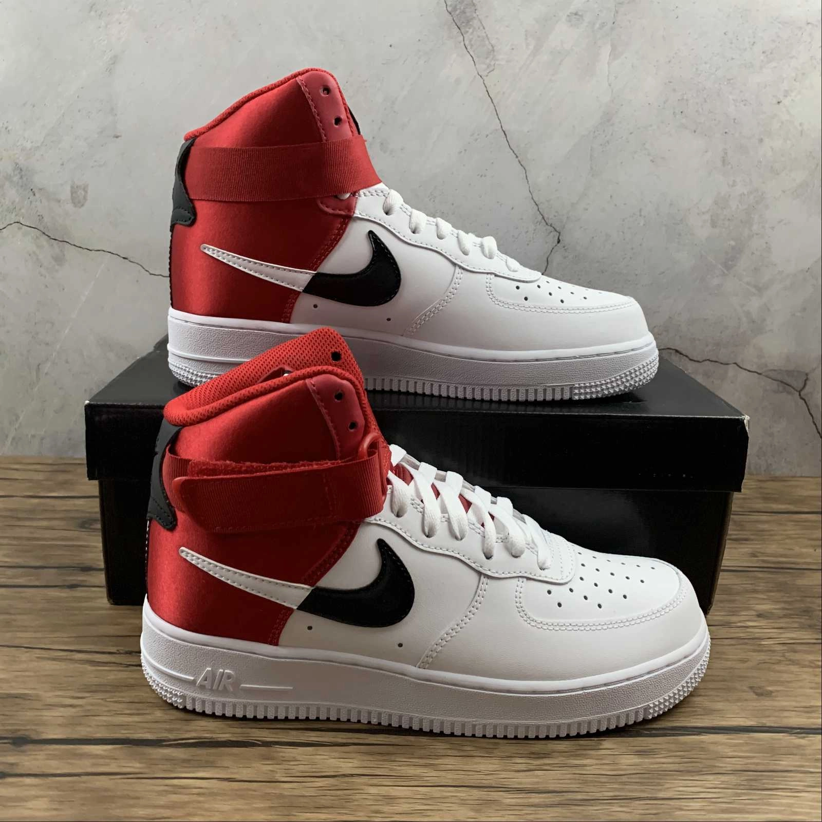 Air Force 1 High 07 LV8 NBA Red Black White Indoor Use