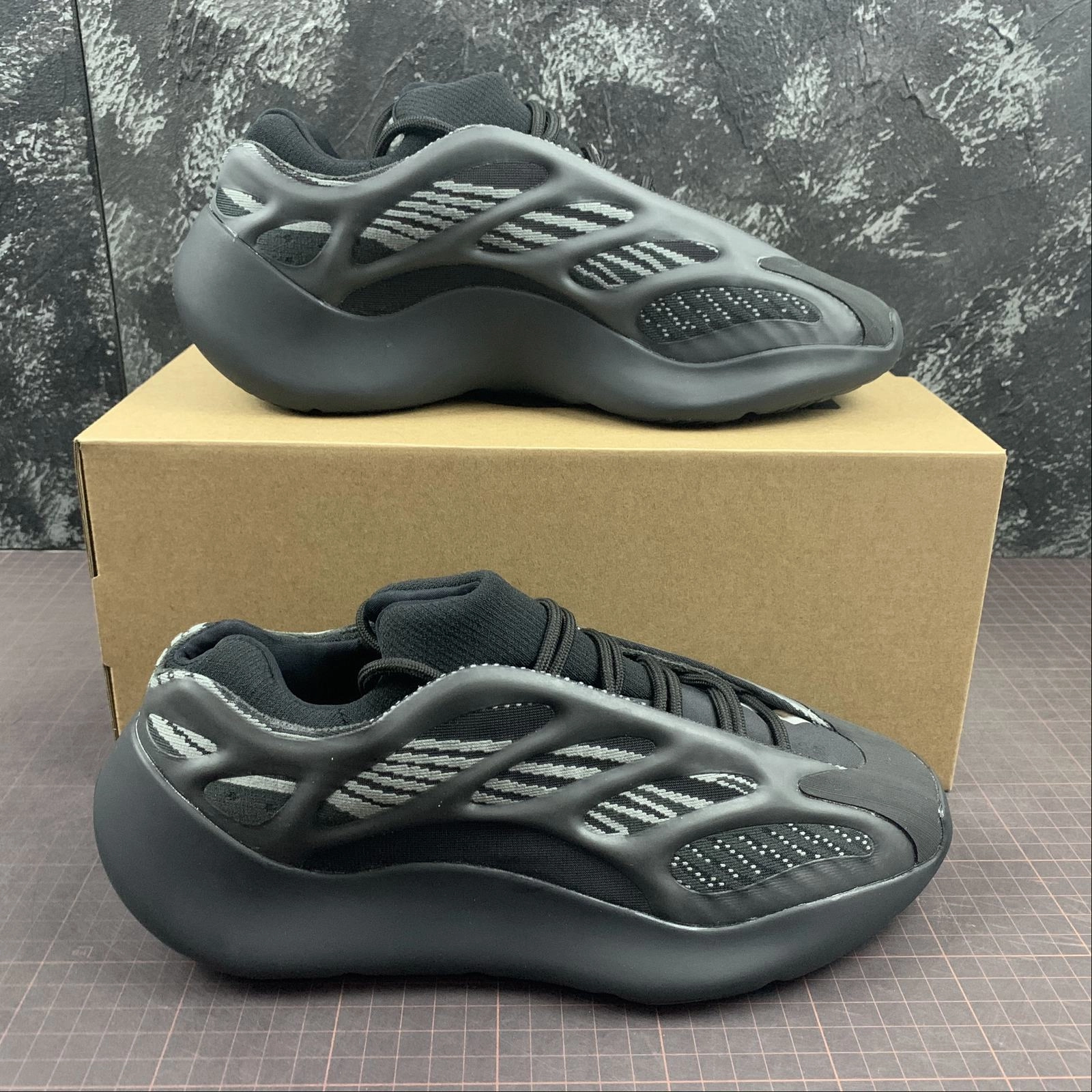 running in a train station area shoes Adidas Yeezy Boost 700 V3 Alvah H67799