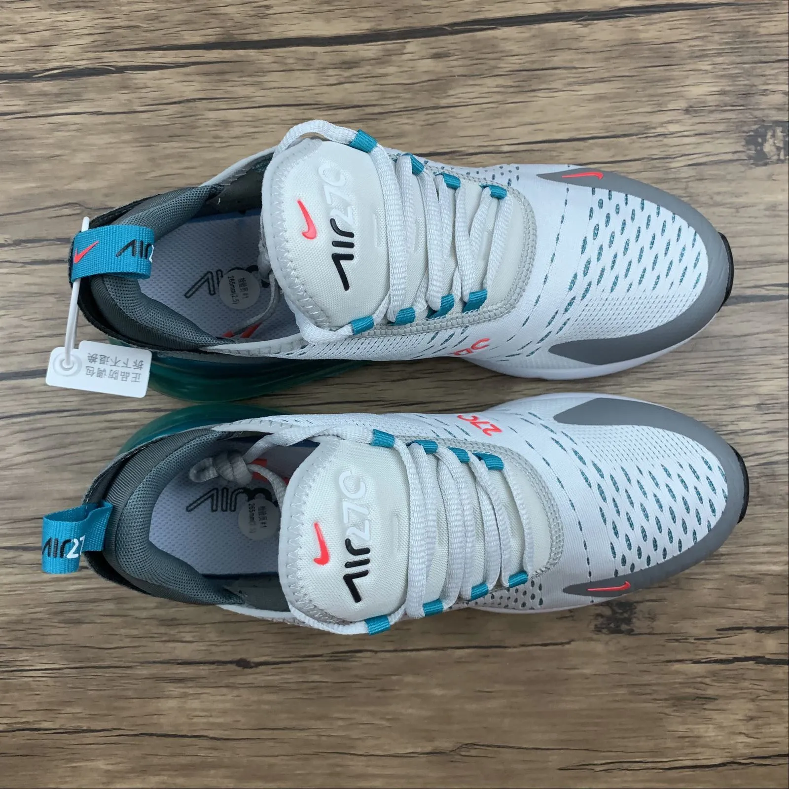 Running Club Air Max 270 White Lake Blue AH8050-021