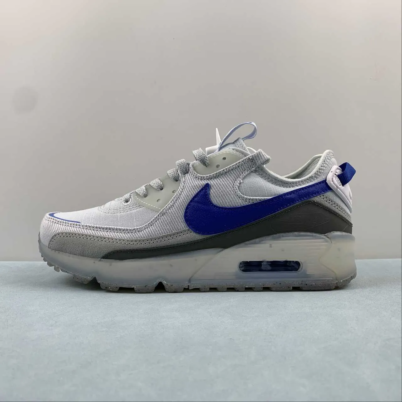 cold - resistant - design shoes adjustable - fit running shoes Air Max 90 Terrascape Pure Platinum Hyper Royal White DV7413-002