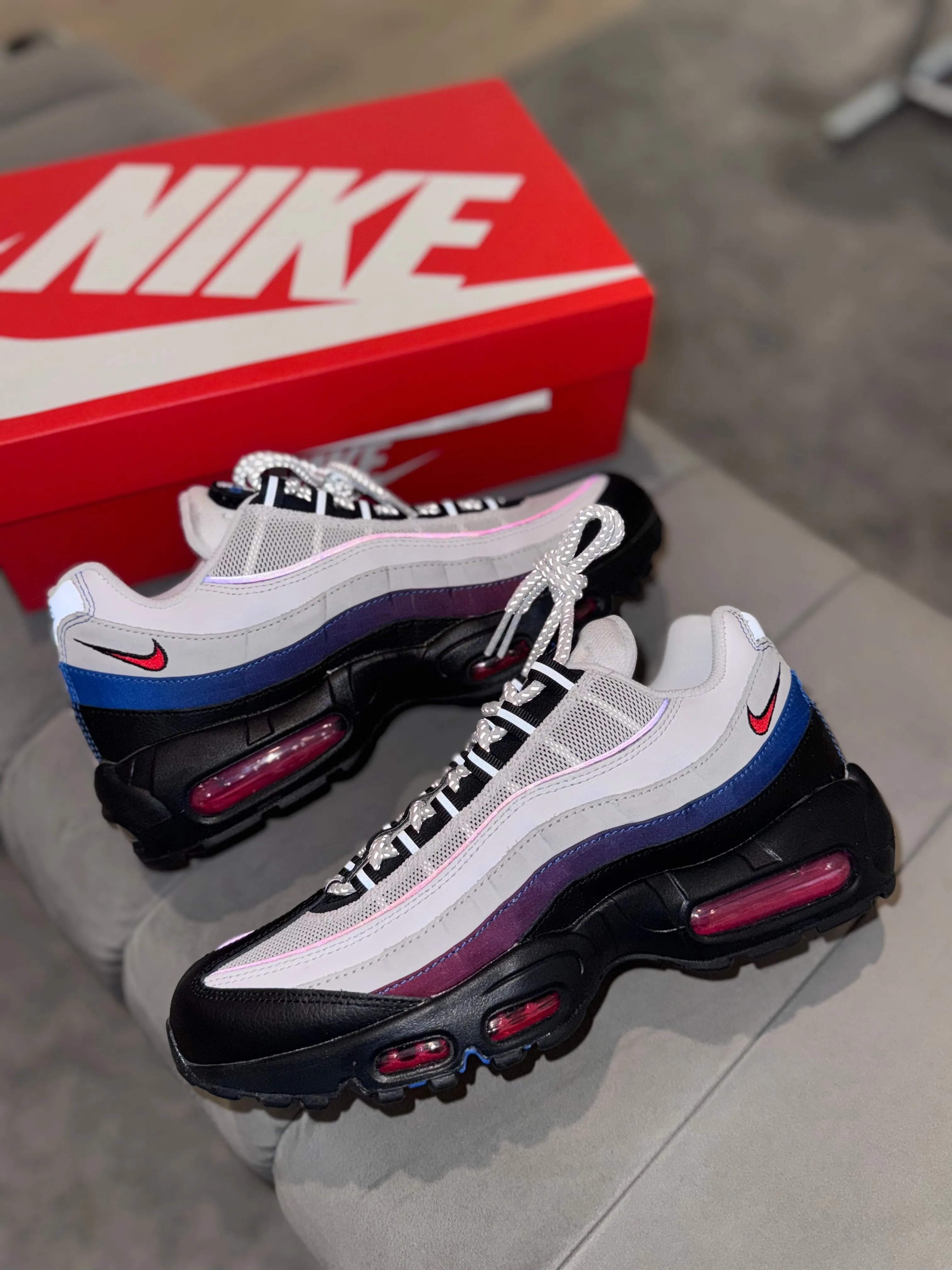 softball shoes heavy - duty sole shoes NIKE AIR MAX 95 'TORONTO