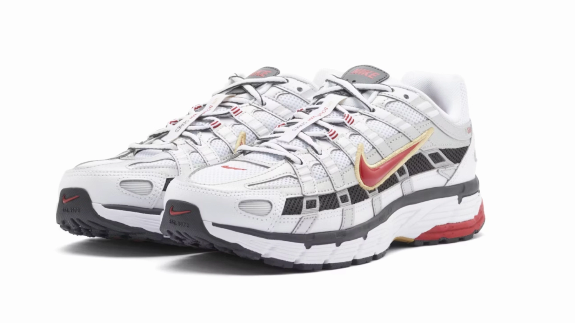 Seamless Motion Efficiency Padded Ankle NIKE P-6000 'VARSITY RED'