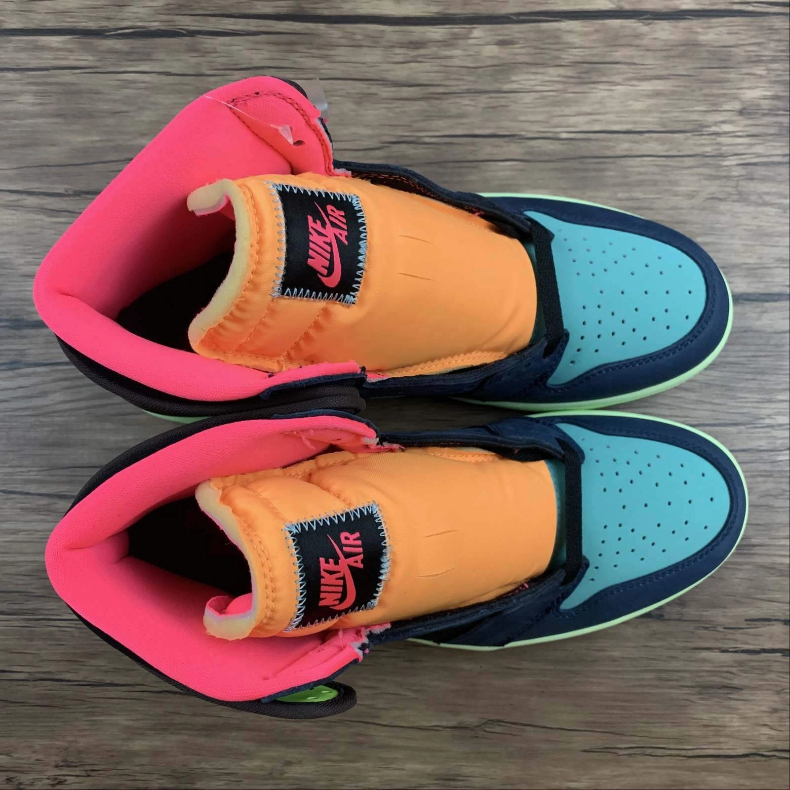 Balanced Control Air Jordan 1 Retro High OG Baroque Brown Racer Pink-Black 555088-201