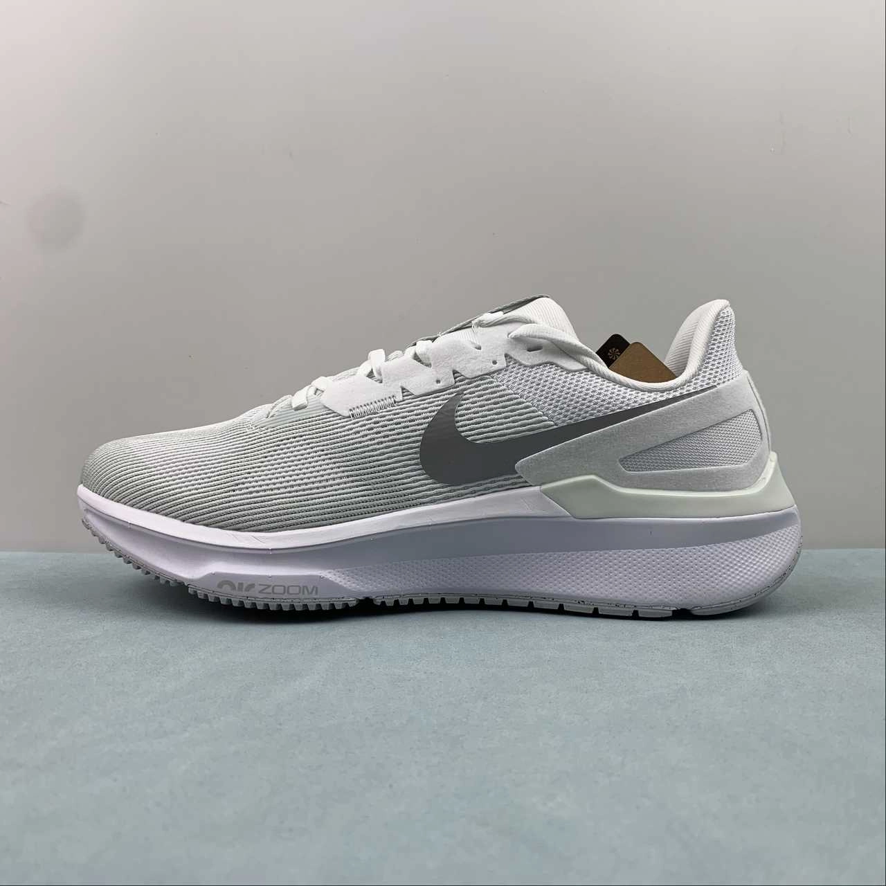 Customizable Fit Air Zoom Structure 25 White Metallic Silver DJ7883-105