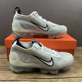 Air VaporMax 2021 FK White White Black DH4084 100 Flexible Insole Hygroscopic Insole Layer