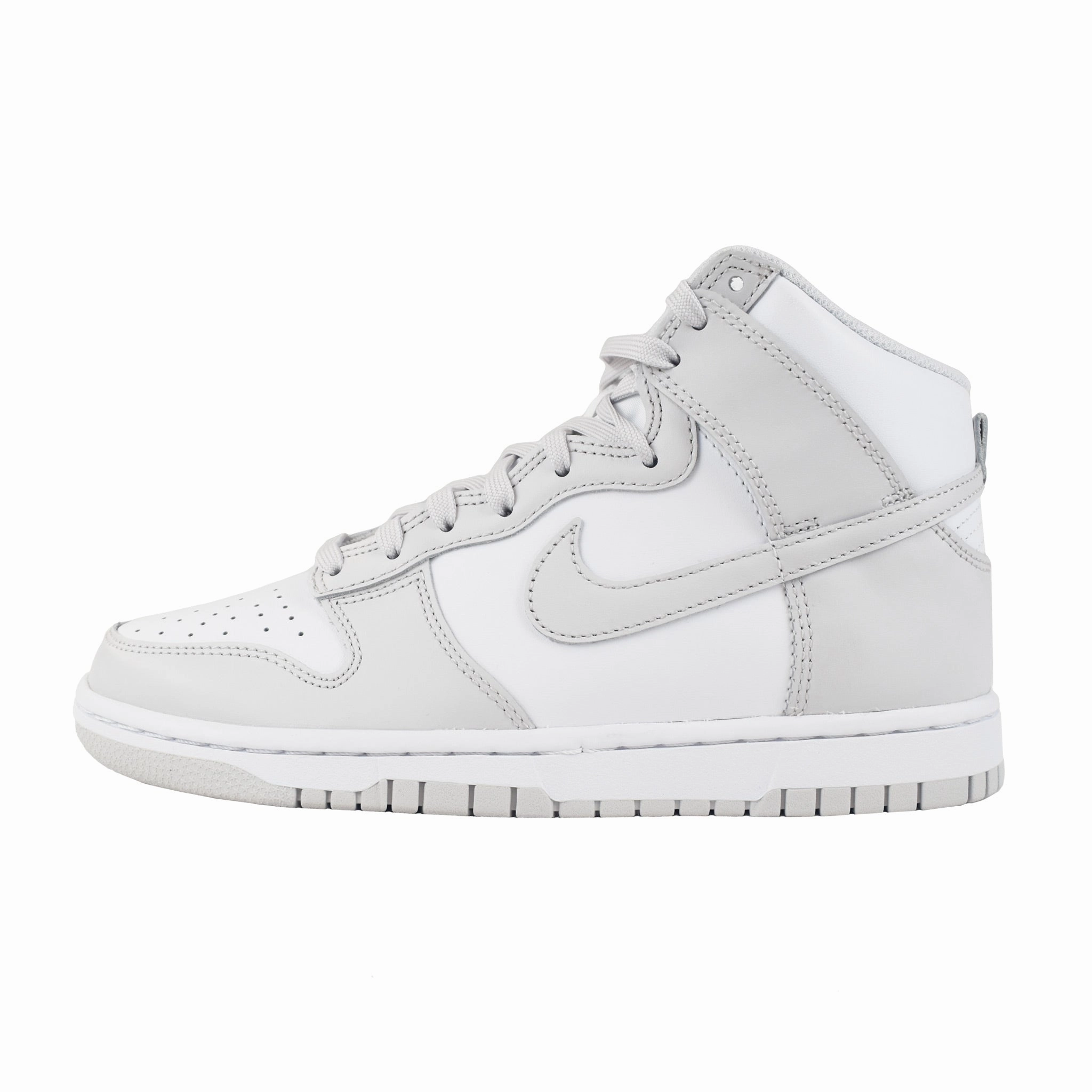 Nike Dunk High - White Vast Grey Lightweight Framework Modern Touch