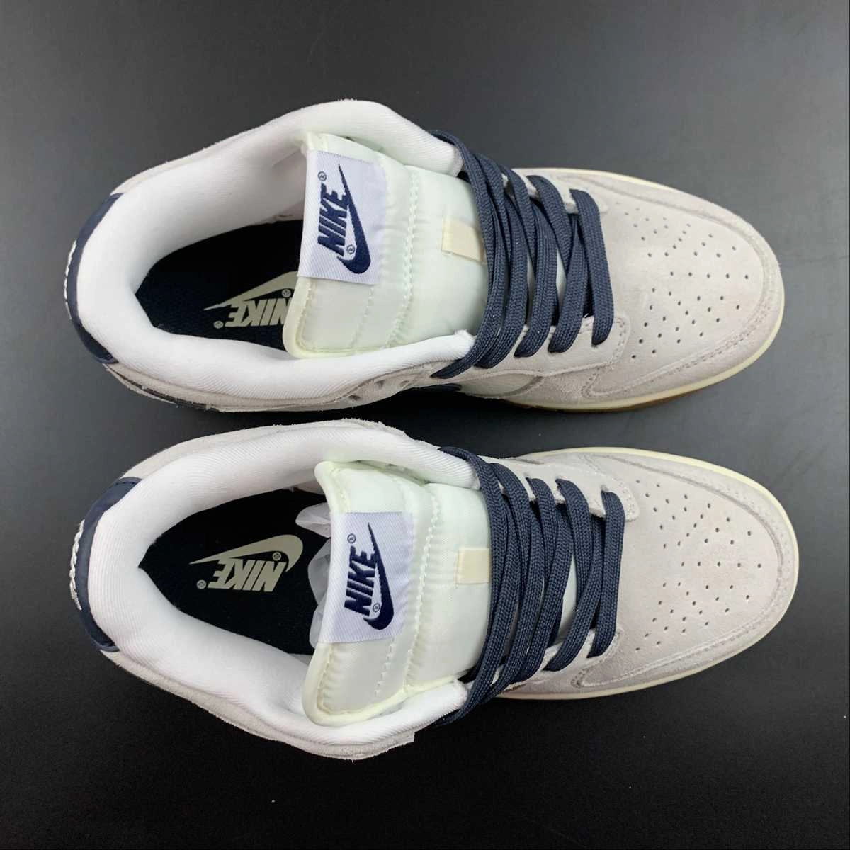 lace up closure SB Dunk Low Beige Blue HC0808-200