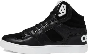 Osiris Clone Black Black White Mens Skate Hi Top Trainers