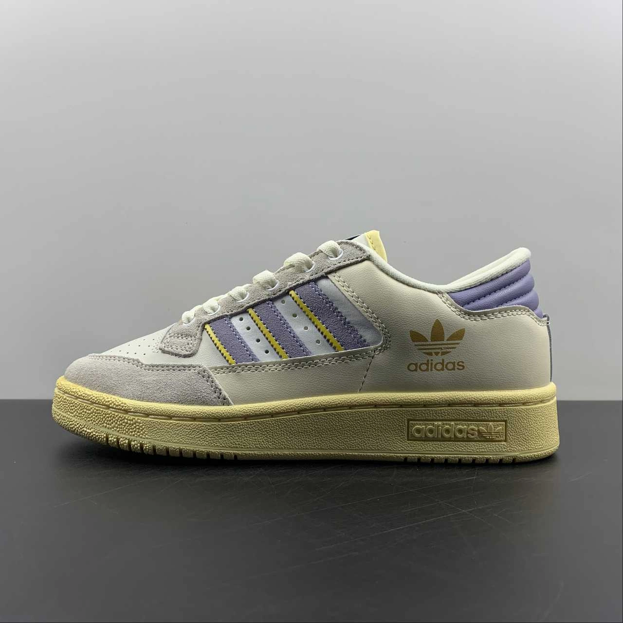 Adidas Centennial 85 Low Cream White Light Purple Gold ID1812 extraordinary - running High End