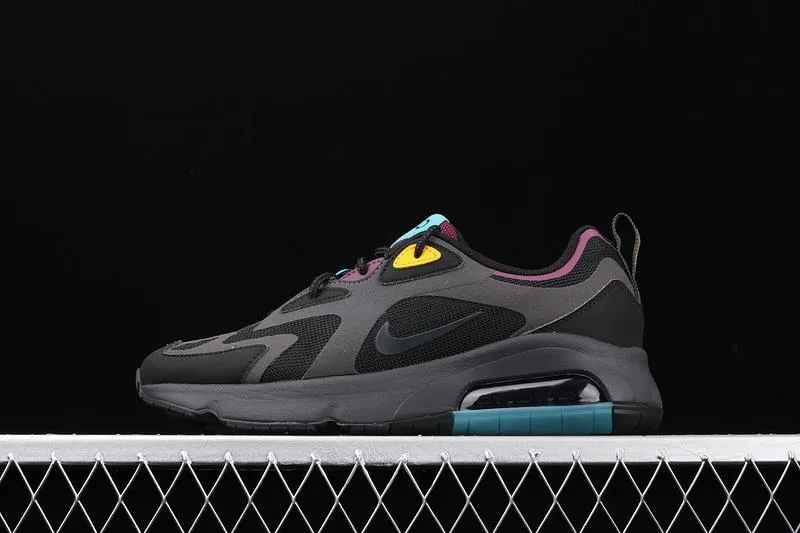 Daily Comfort Air Max 200 Black Anthracite-Bordeaux AQ2568-001