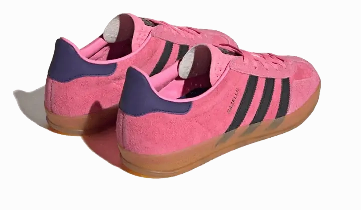 Adidas Gazelle Indoor Bliss Pink Purple Karma Sneaks