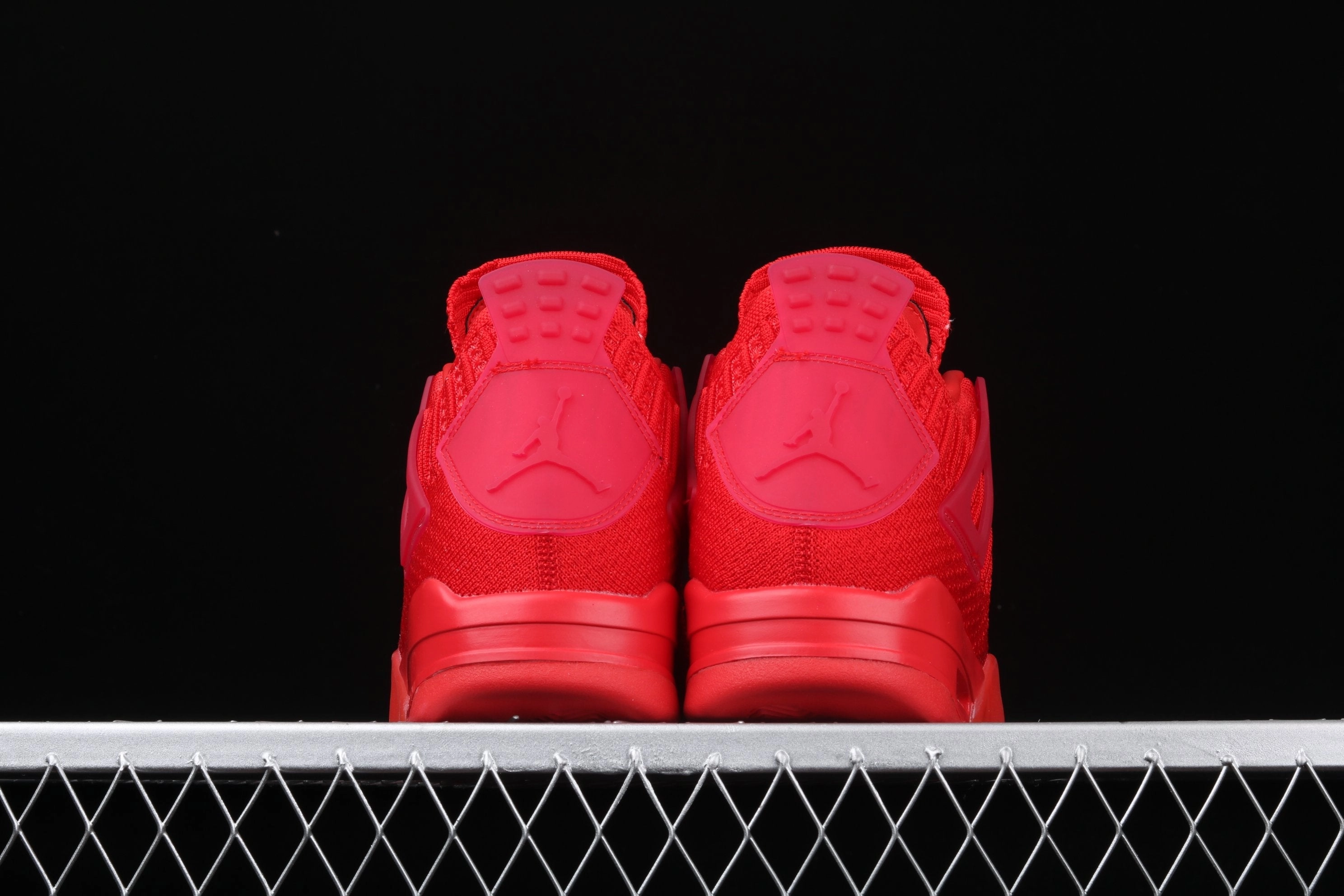 Air Jordan 4 Retro Flyknit University Red Black AQ3559-600 Torque Control Plate Bounce Back Tech