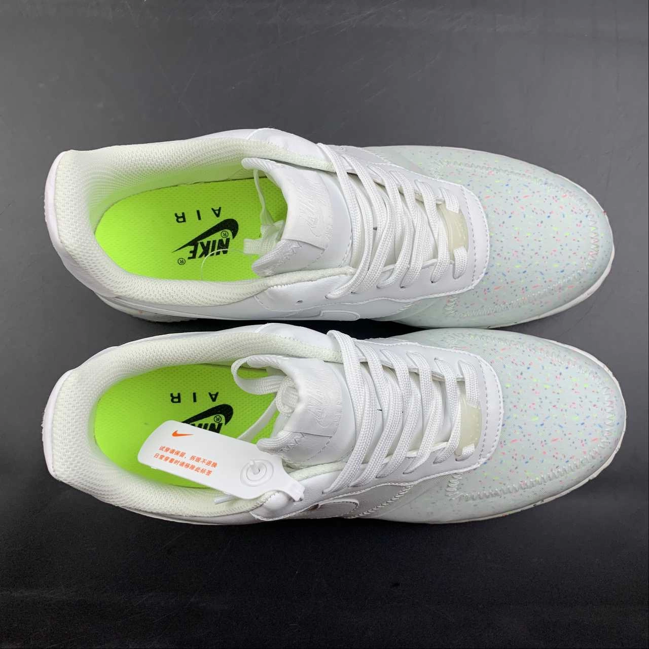 Air Force 1 Low Crater Summit White CT1986-100 Active Steps Smart Step