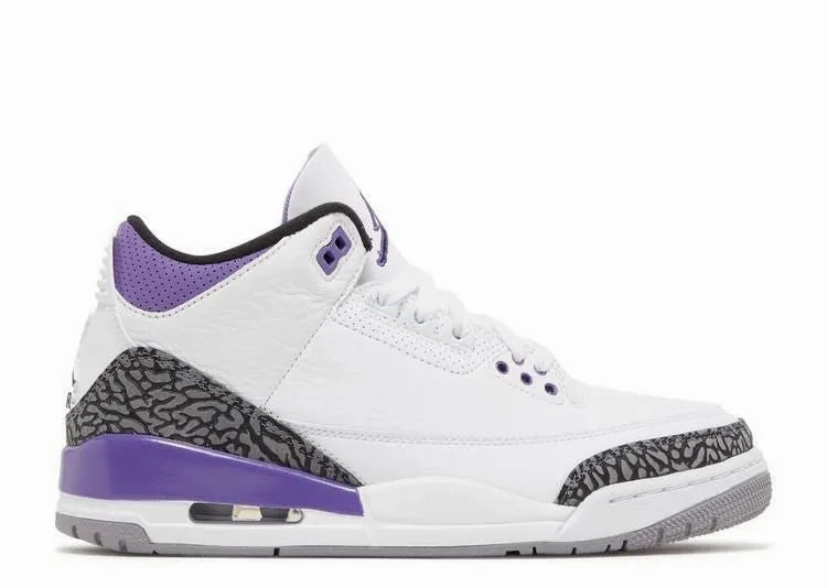 Flexible Soles Air Jordan 3 Dark Iris