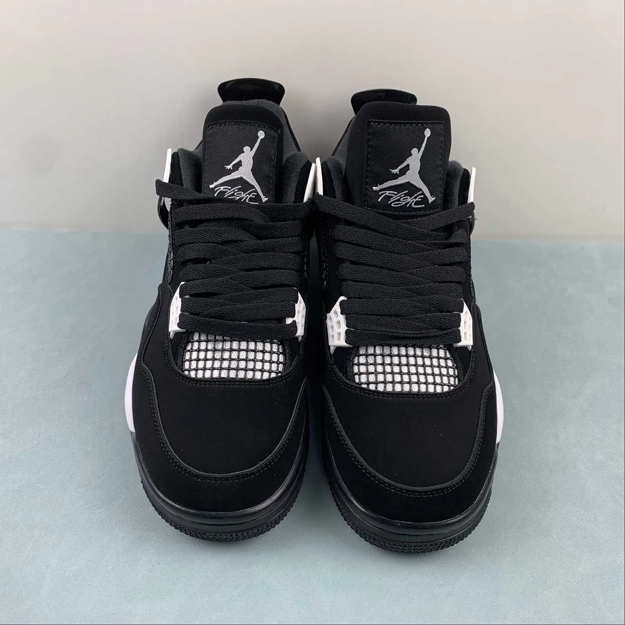 Stable platform Air Jordan 4 Retro White Black DH6927-110