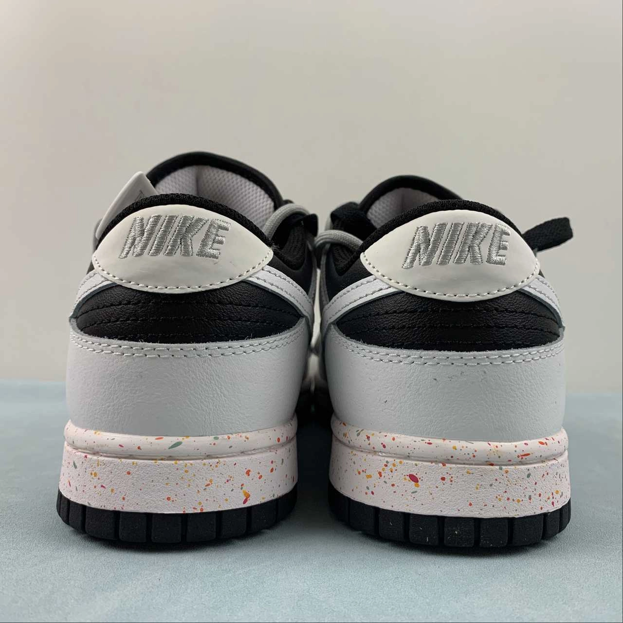 SB Dunk Low White Black Grey Multi Color FD4623-139 Cushioned Multi Layer Insole