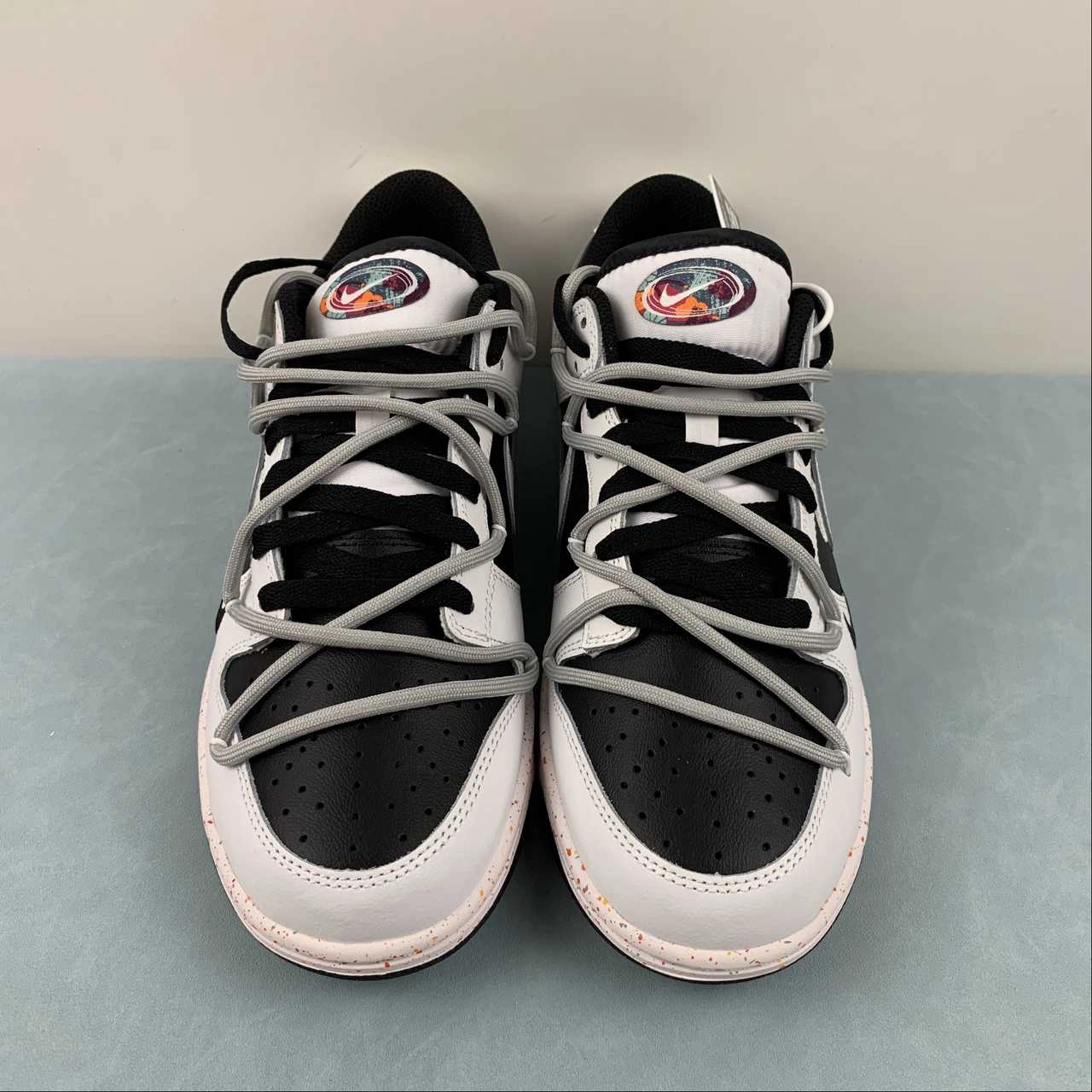 Basketball Ready SB Dunk Low White Black Grey Multi Color FD4623-139