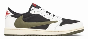 Flexible Cushioning JORDAN 1 LOW X TRAVIS SCOTT OLIVE