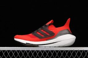 Cushion Base Adidas UltraBoost 21 Red Black White