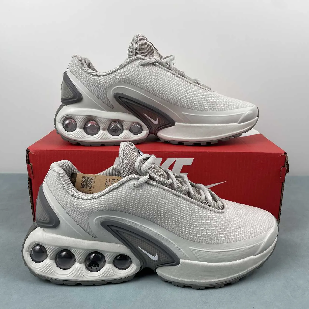 Air Max Dn Lt Iron Ore Black Lt Bone Flat Pewter Lt Bone Black DV3337-009 roomy shoes