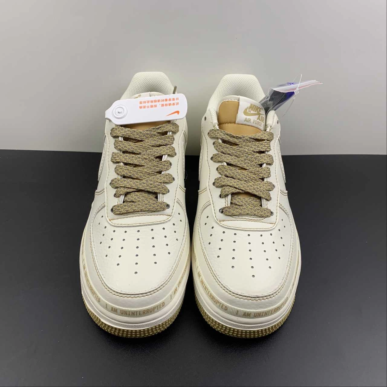 Air Force 1 07 LV8 Rice White Naturals UN0824-332 Style Match