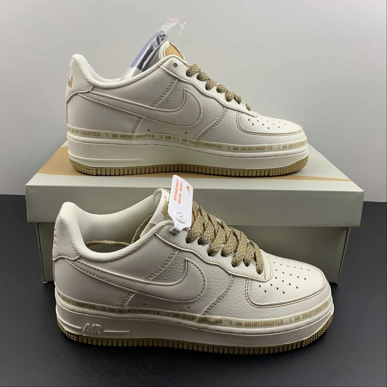 Soft Arch Street Edge Air Force 1 07 LV8 Rice White Naturals UN0824-332