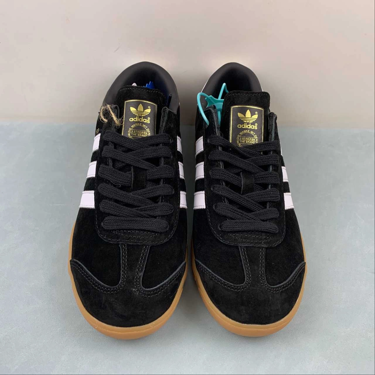 Trusted Adidas Hamburg Black White Brown S76696