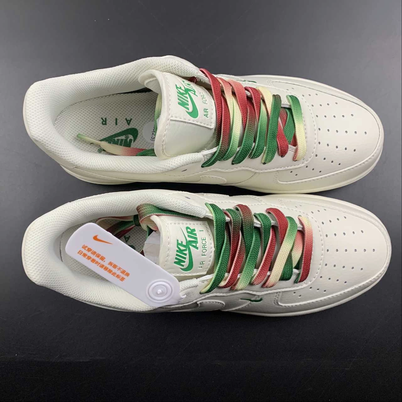 Winter Ready Air Force 1 07 Low Boston Celtics Magician Cream White Green Red BO8569-034