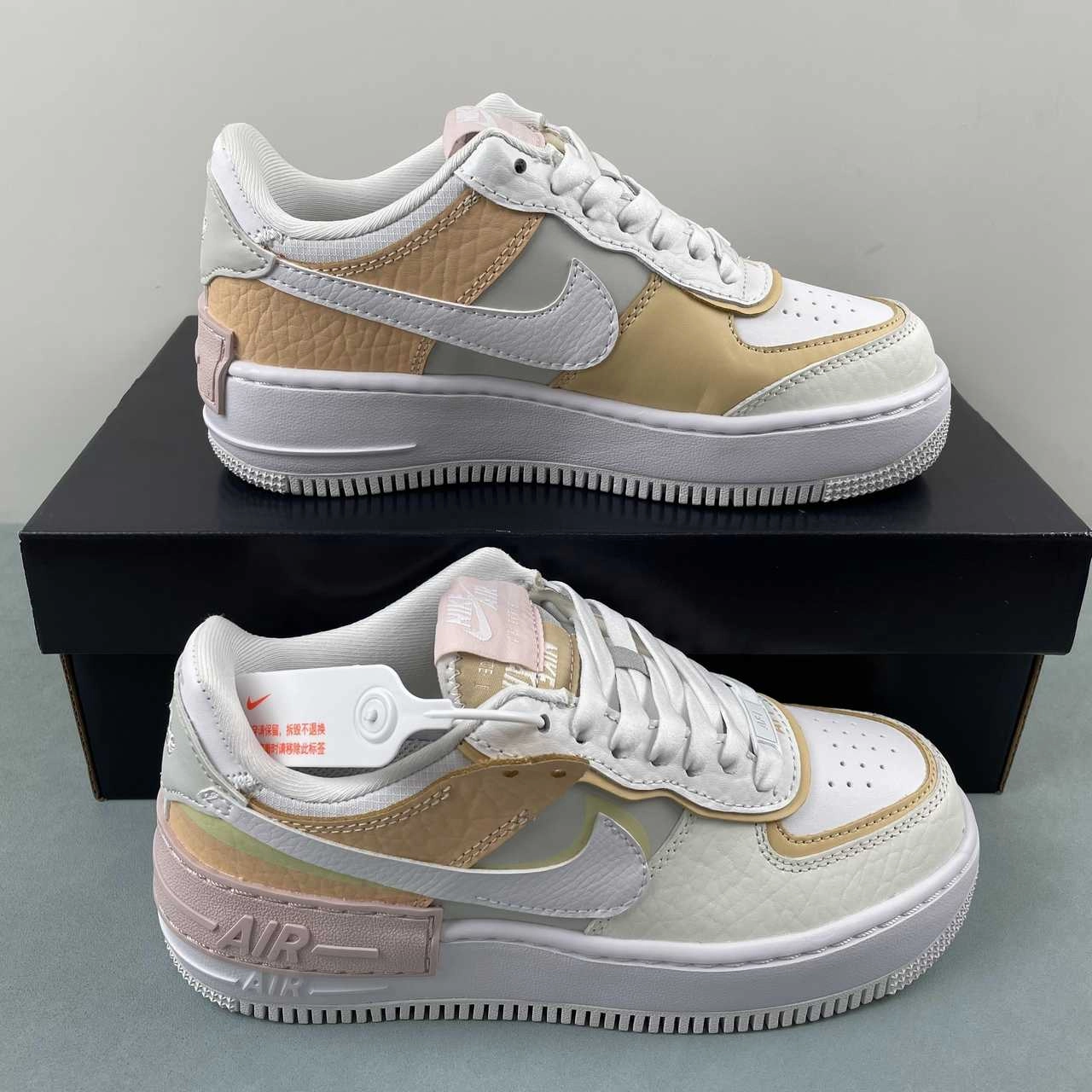 Air Force 1 Shadow SE Spruce White Sail Black Aura CK3172-002 No Noise