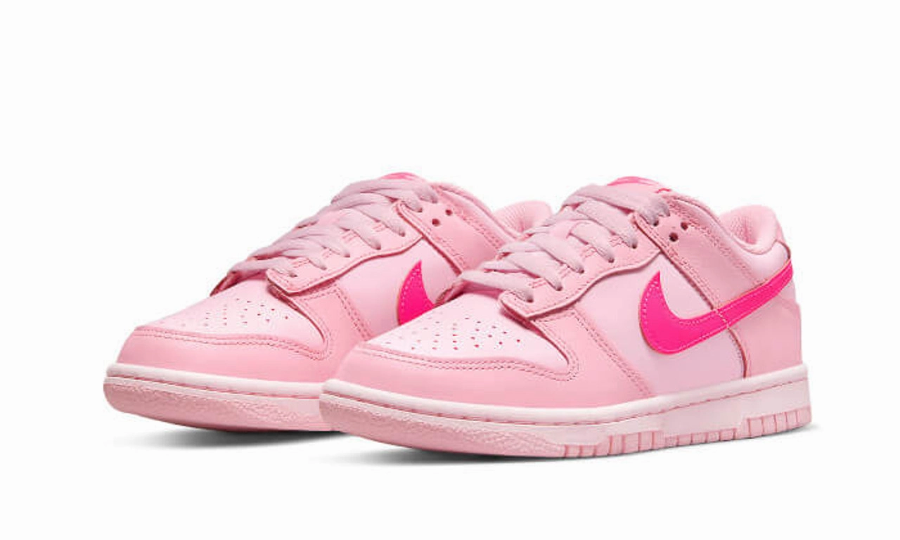 Nike Dunk Low Triple Pink Eco Support Breathe Easy