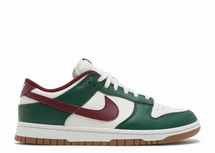 Nike Dunk Low Gorge Green Team Red Sporty Design Sophisticated traction