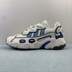 Adidas Ozweego OG W White Royal Blue IE6999 custom - fit running option Moisture-wicking fabric