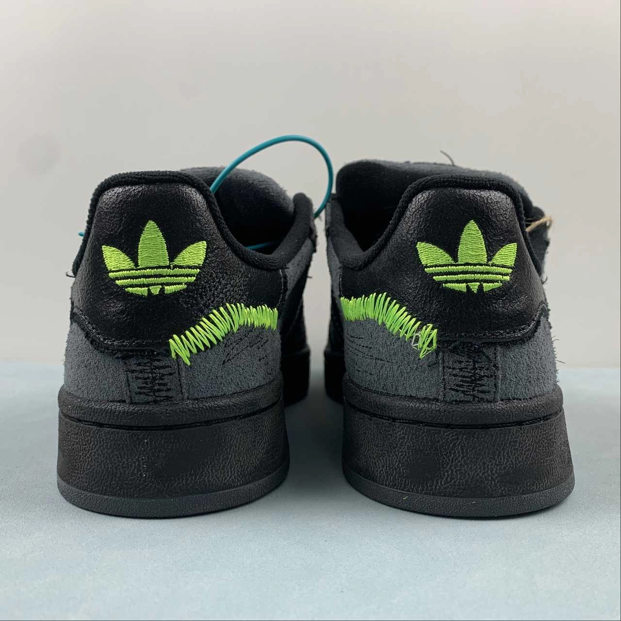 Sunrise Run Free Move Youth of Paris x Adidas Campus 00s Carbon Solar Green Core Black IE8349