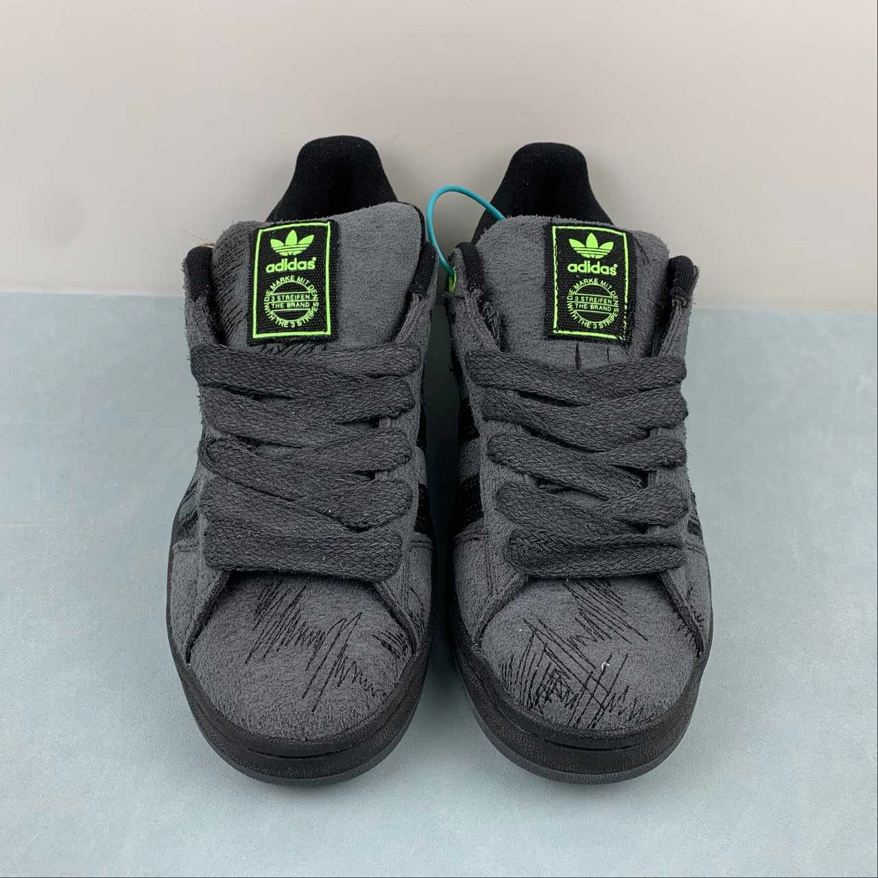 Style Upgrade Youth of Paris x Adidas Campus 00s Carbon Solar Green Core Black IE8349