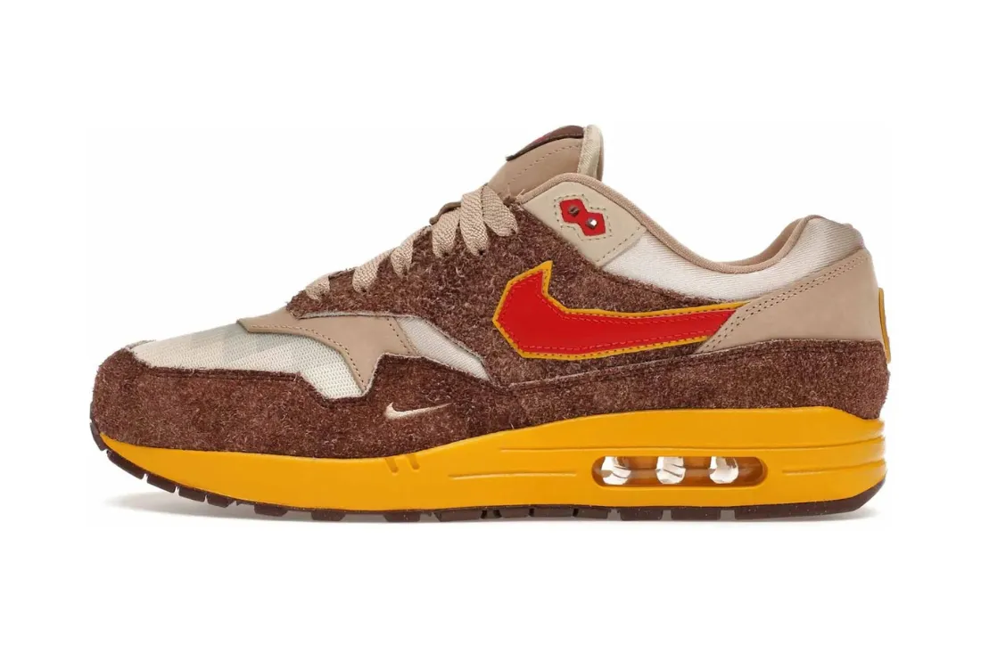 Nike Air Max 1 .SWOOSH Low Poly Big Head Origins composite - sole shoes high - altitude running shoes