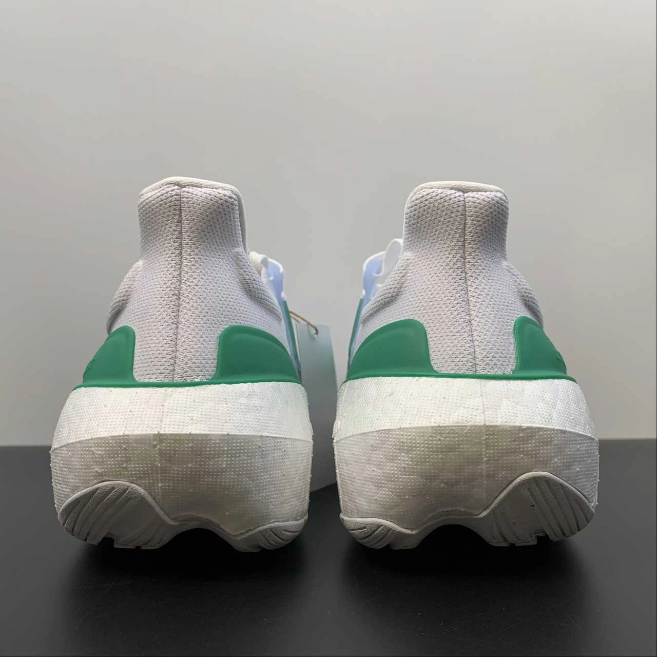 Adidas Ultraboost Light White Tint Court Green Blue Dawn HQ6350 Anti Skid Comfort - optimized