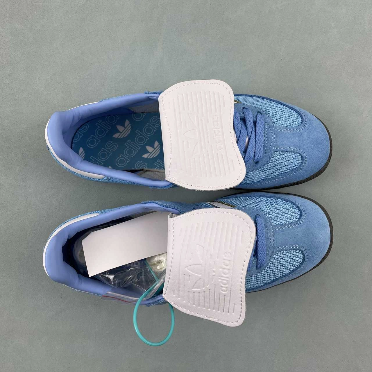 Adidas Samba LT Semi Blue Burst Cloud White Gum IE9170 Evening Hike