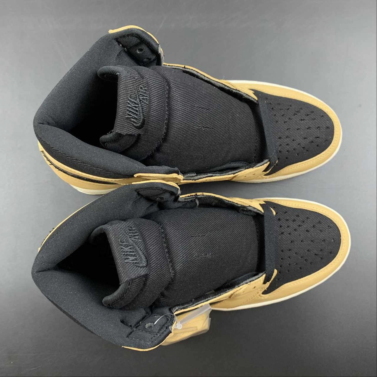 Stable Path Air Jordan 1 Retro High OG Heirloom Vachetta Tan-Black-Sail 555088-202