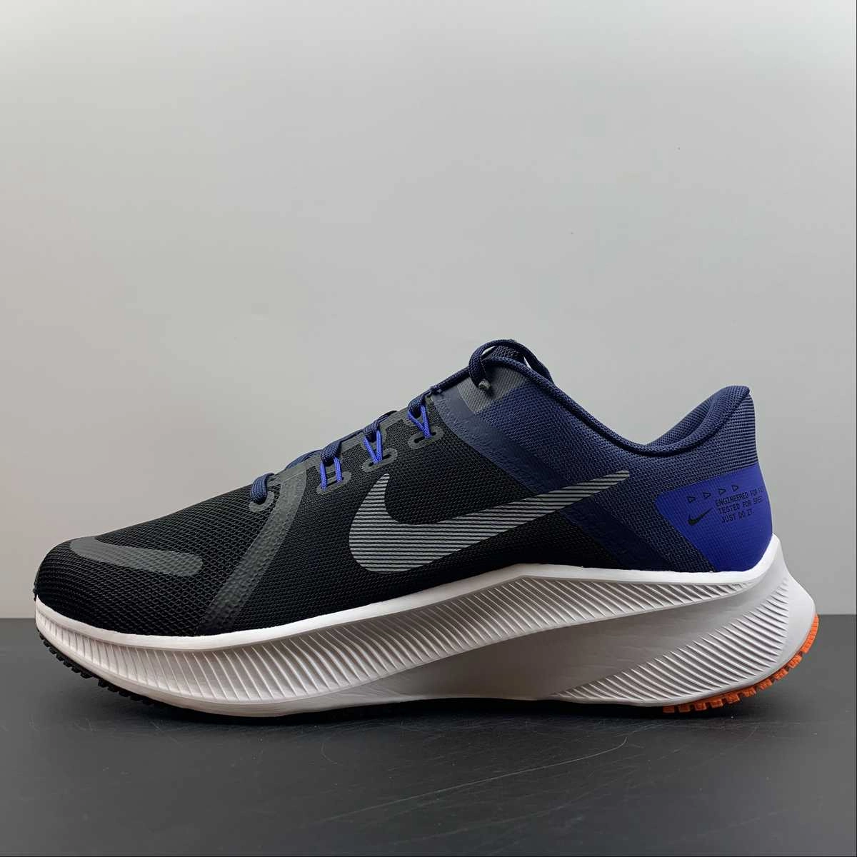 Nike Quest 4 Black Lt Smoke Grey DA1105-004 No Slipping