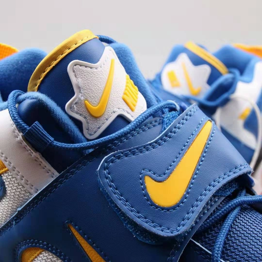 Air Barrage Mid QS Sky Blue White Black Orange AT7847-100 supination - control - feature shoes