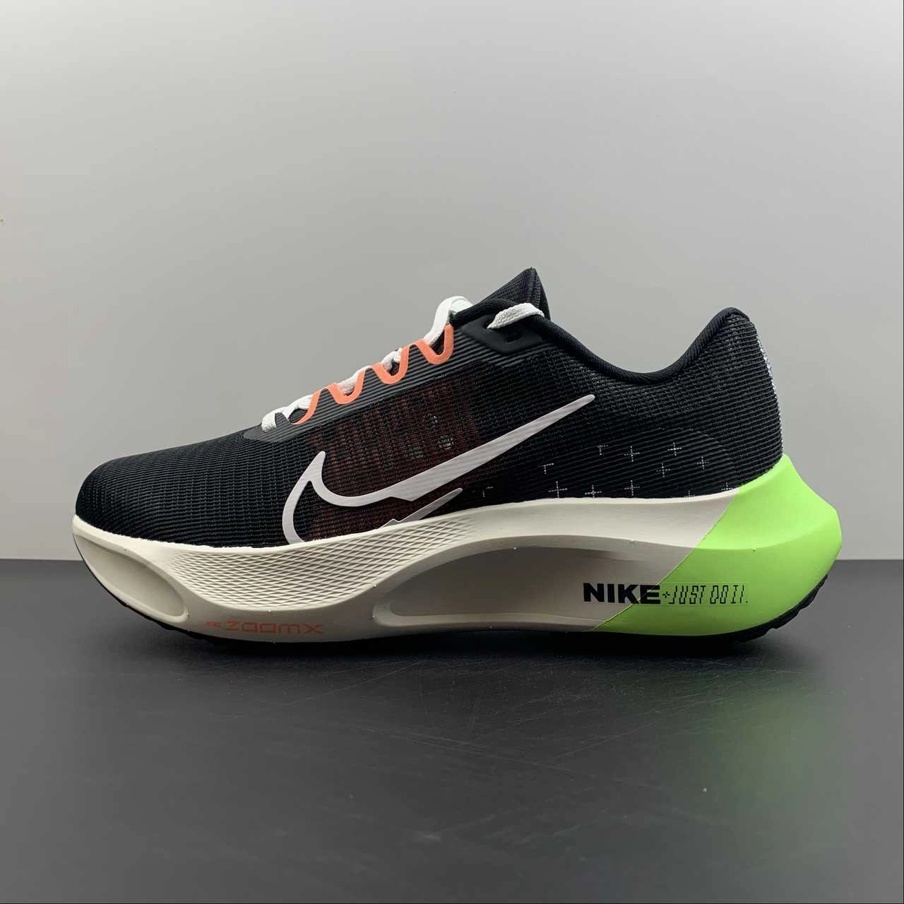 Casual Run Cardio Focus Zoom Fly 5 Black Phantom Green White FB1847-011