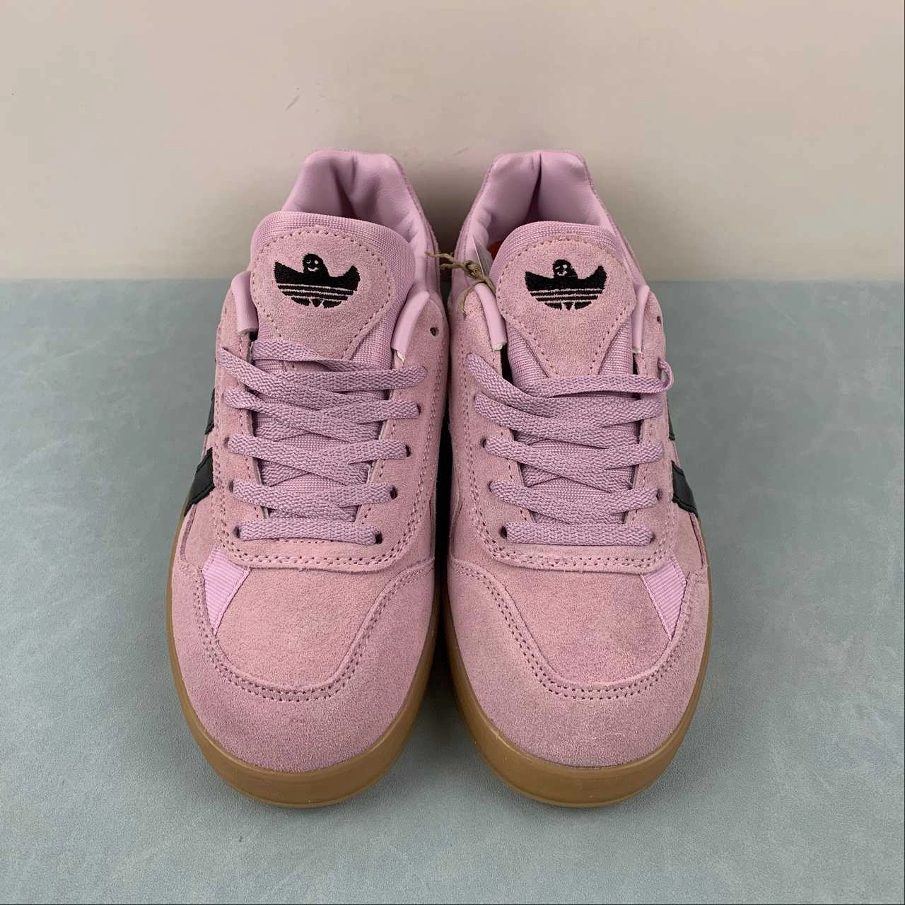 Adidas Aloha Super x Mark Gonzales One Black Eye Light Orchid Core Black Gum HQ2032 Power training shock - absorbing - midsole - feature shoes