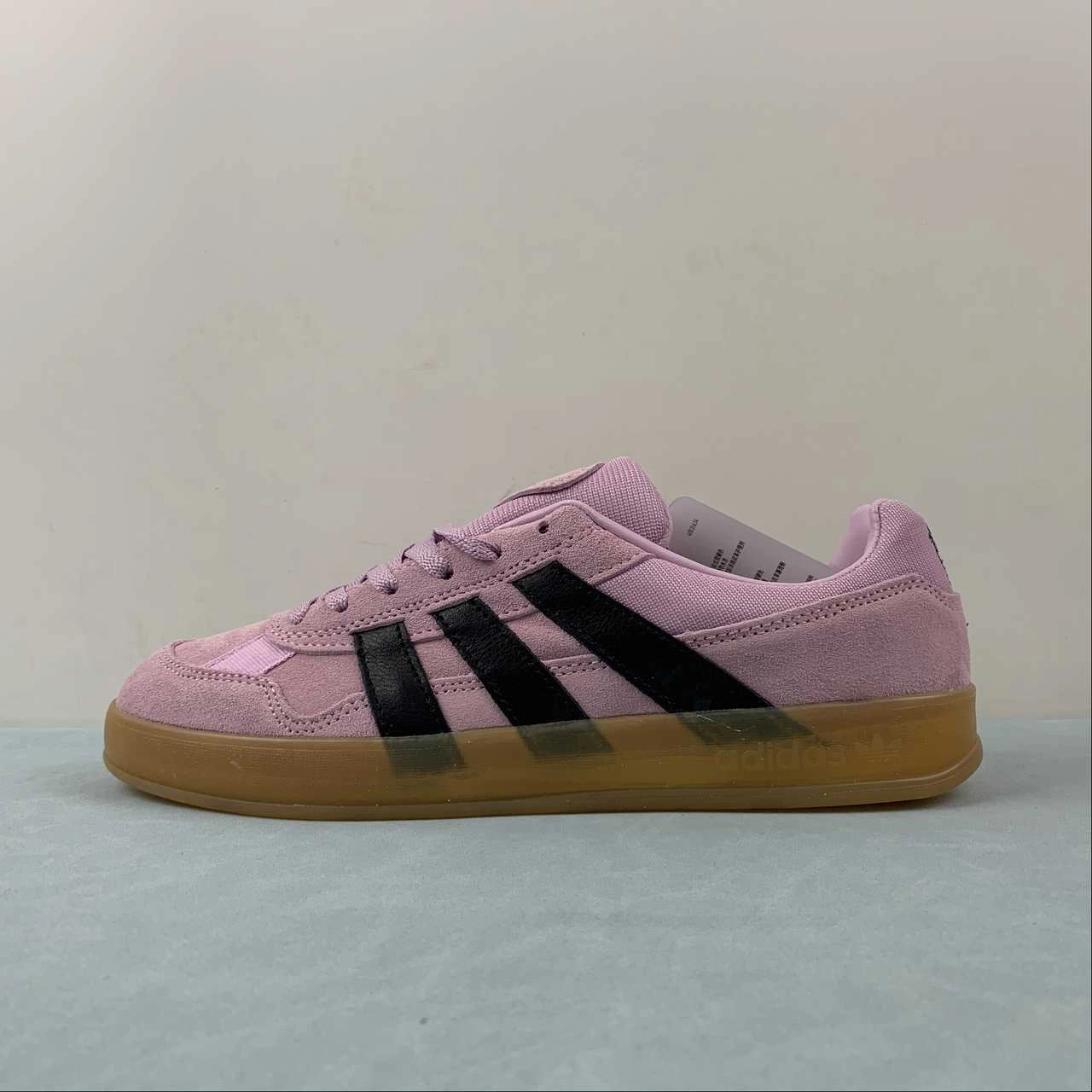 Adidas Aloha Super x Mark Gonzales One Black Eye Light Orchid Core Black Gum HQ2032 volleyball player shoes judo shoes
