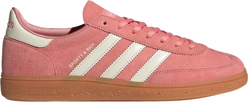 Hurdling running with friends shoes Adidas Handball Spezial x Sporty & Rich Pink Gum W