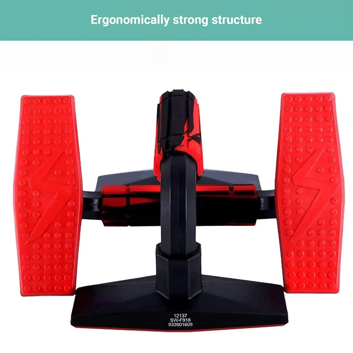 Permafit Push Up Bars Strength Training Stand Support Handle Exercise Non Slip