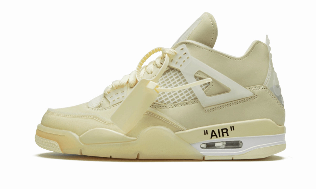 Strong Stride Comfort Advantage Air Jordan 4 Retro Off-White Sail