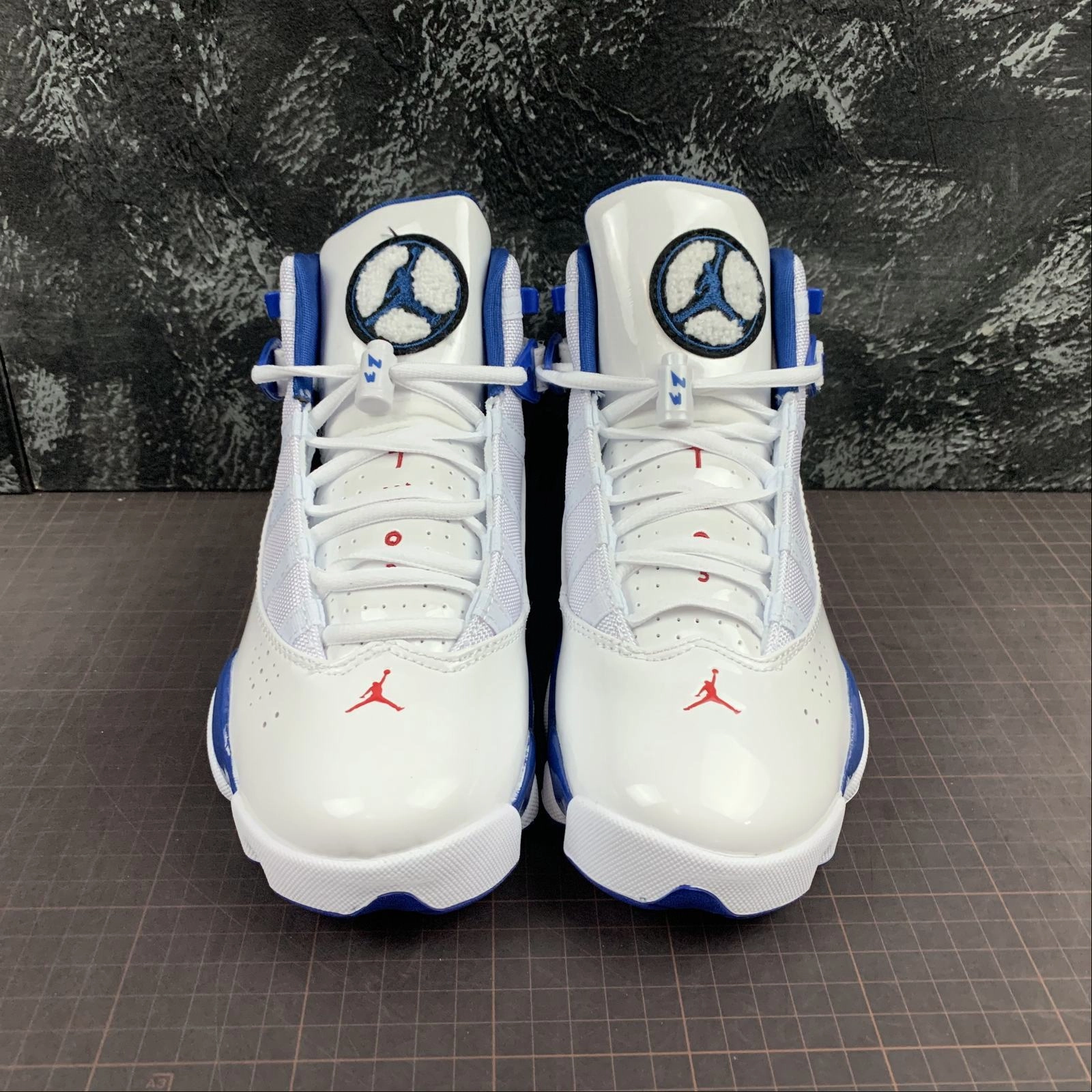Training Day Use Air Jordan 6 Rings White Blue 322992-051
