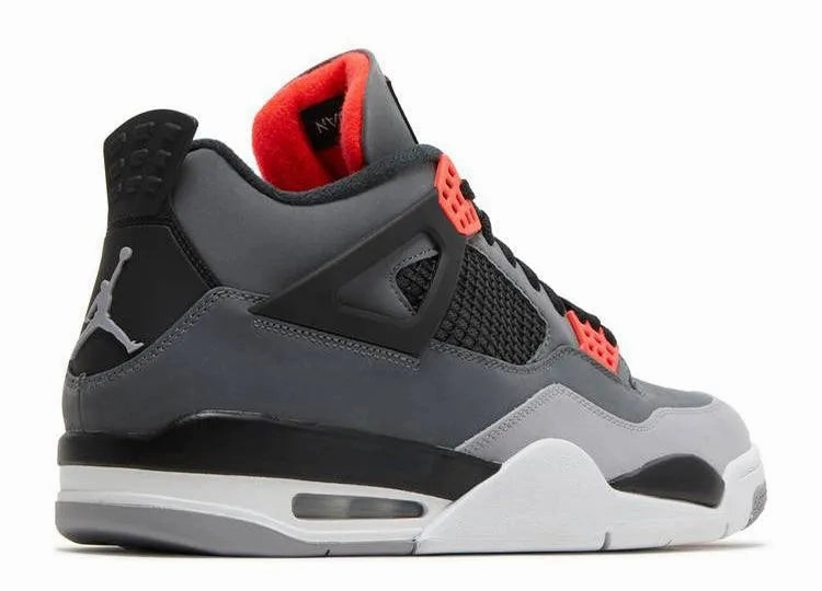 Shock Absorbing Layer High   Top Style Air Jordan 4 Infrared