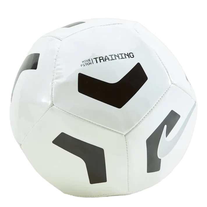 Pitch Training Soccer Ball WHITE/BLACK/SILVER